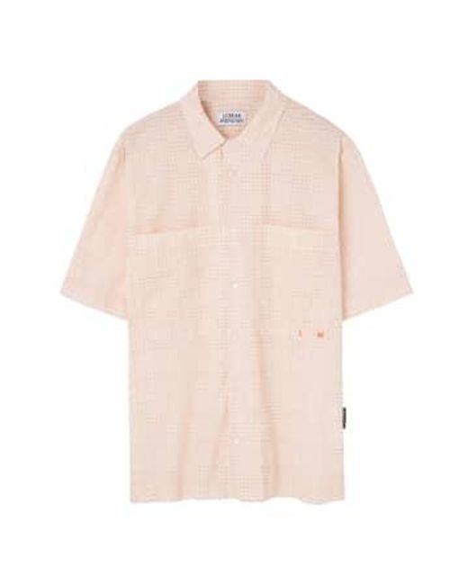 Loreak Pink Elorregi Short Sleeve Shirt S for men