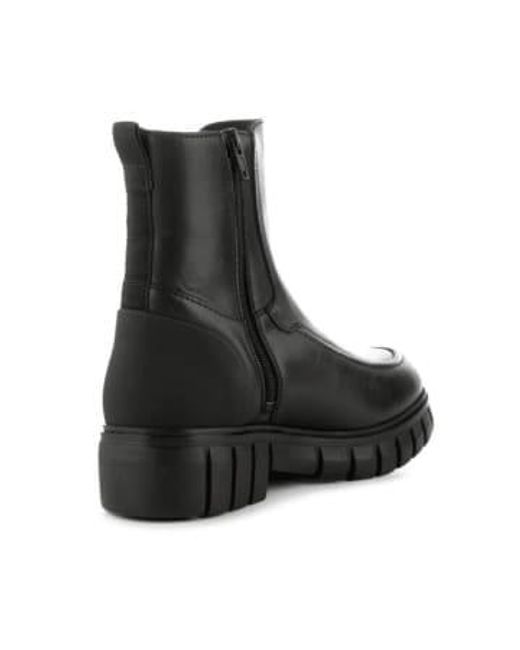 Shoe The Bear Black Rebel Apron Boots Uk 5