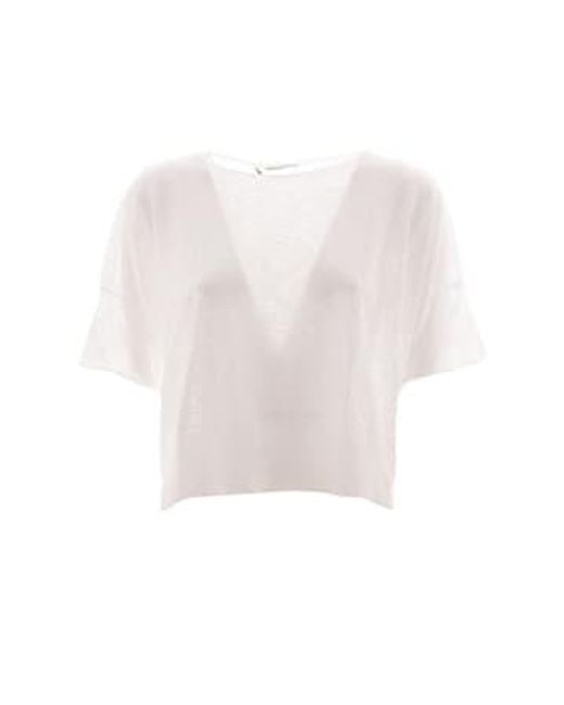 T Shirt For Woman Cfdtrw5403 00 di Transit in White