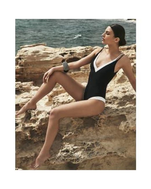Redpoint Brown Swimsuit Antao 40