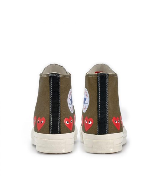black converse red heart