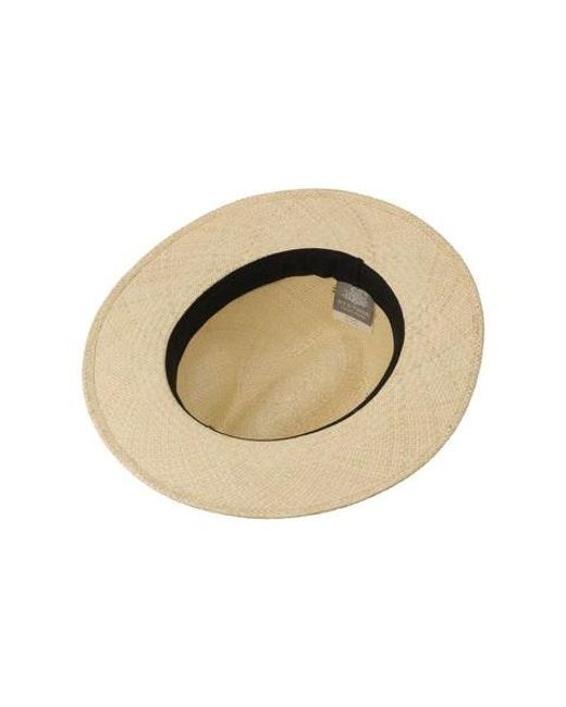 Stetson Marcellus Panama Hut Herren - 100% Panamastroh Aus Ecuador