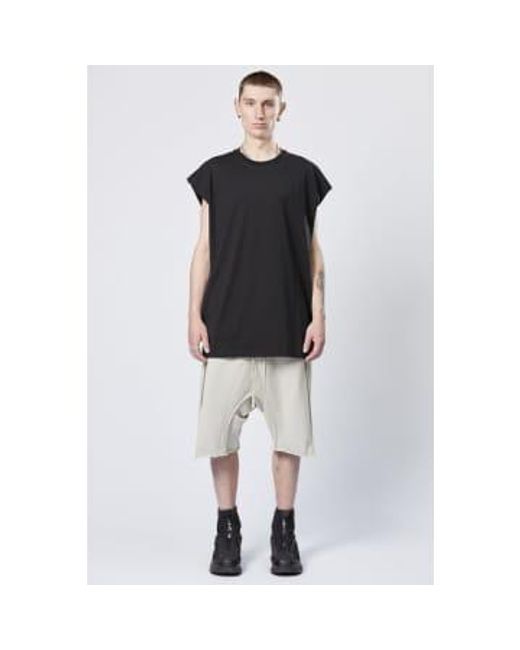 Thom Krom Black M Ts 787 T-shirt Extra Small for men