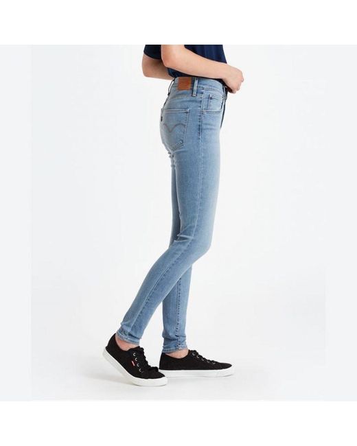 720™ High Rise Super Skinny Jeans - Blue | Levi's® ES