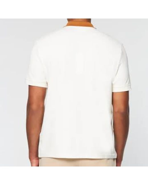 Supermac Polo Shirt Gardeniameerkat di Sergio Tacchini in White da Uomo