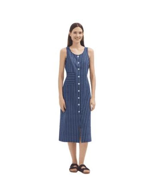 Nice Things Blue Striped Dress From