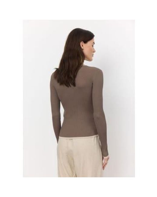 Levete Room Brown Nona Long-sleeved Top