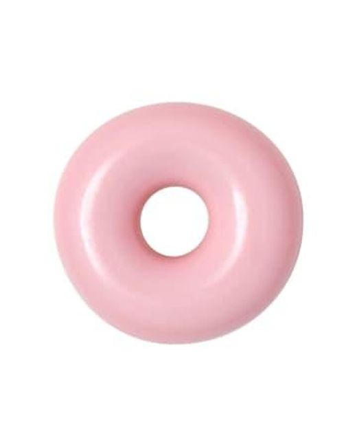 Boucle d'oreille donut rose clair Lulu en coloris Pink