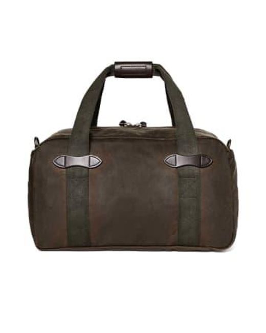 Filson Black Cloth Small Duffle Bag Otter Green One Size for men