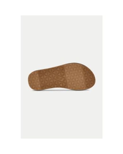 Teva Gecko Bracken Original Universal Sandale in Brown für Herren