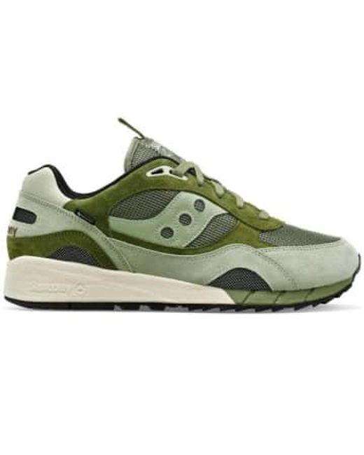 Saucony Green Saucony Shadow 6000 'gore-tex' Trainers for men