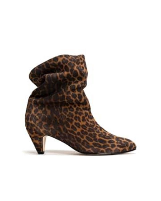 Print léopard vully boot Anonymous Copenhagen en coloris Brown