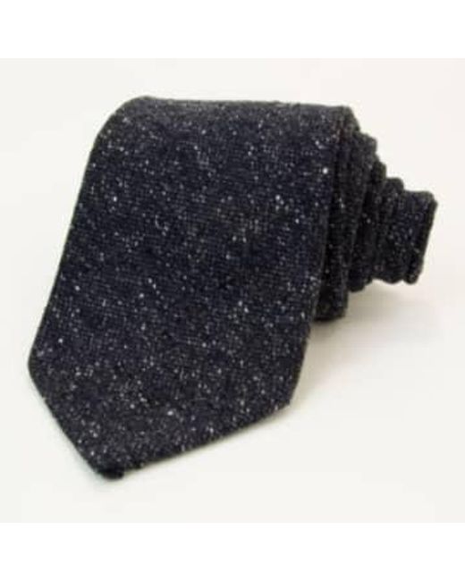 Cravate mélange de laine et soie 40 Colori pour homme en coloris Blue