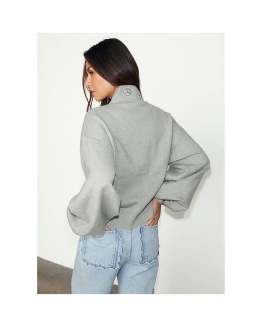 Bomber punto gris Astrid Never Fully Dressed de color Gray