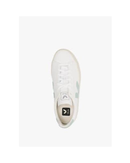 Campo chromefree leather extra matcha trainers Veja en coloris White