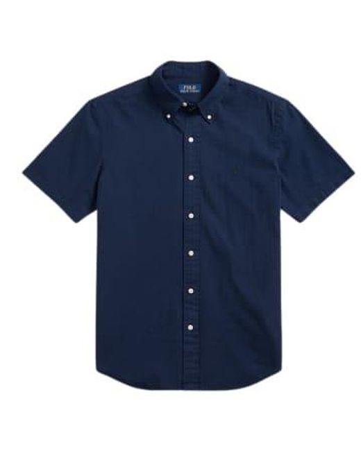 Menswear Short Sleeve Sports Shirt 1 di Ralph Lauren in Blue da Uomo