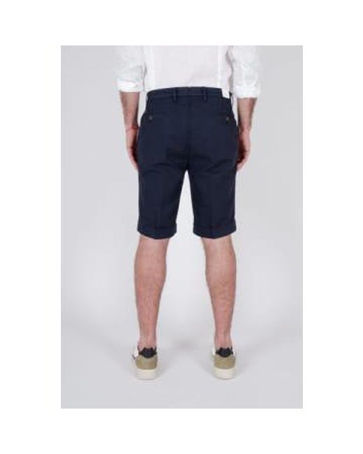 Cotton Chino Shorts di Briglia 1949 in Blue da Uomo