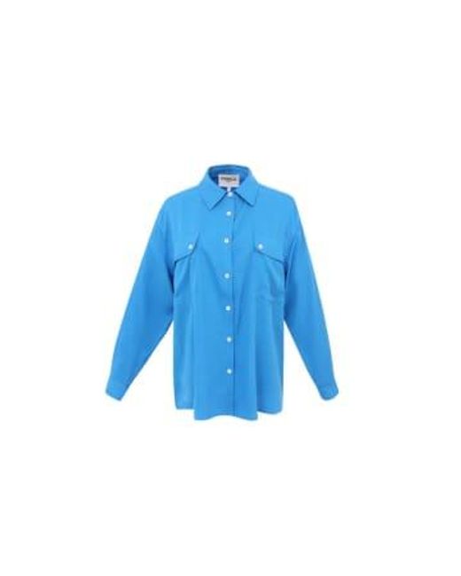 FRNCH Blue Vivienne Shirt