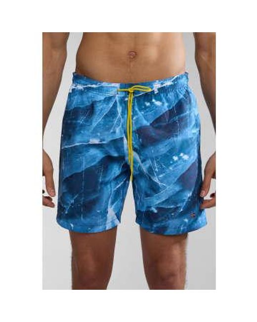 Napapijri Blue Inuvik Swim Shorts Medium for men