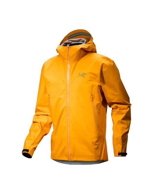 Arc'teryx Orange Edziza Beta Jacket for men