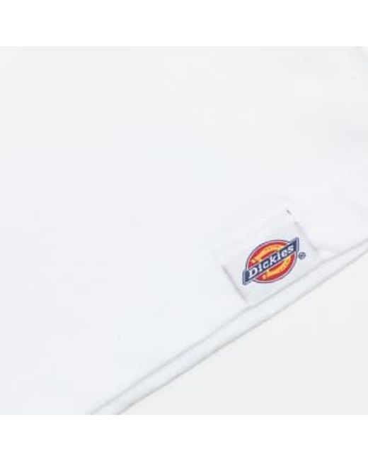 Aitkin T Shirt In And Dark Forest di Dickies in White da Uomo
