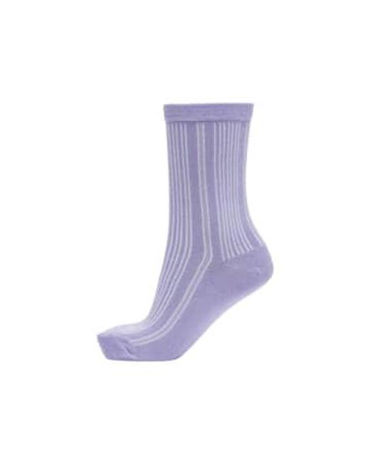 SELECTED Gray Socks for men