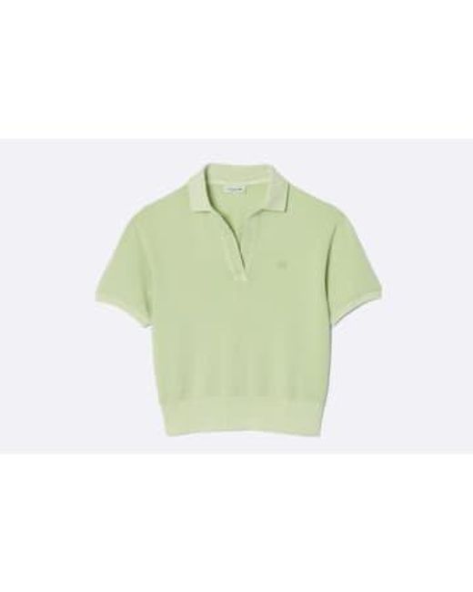 Lacoste Green Collar Shirt