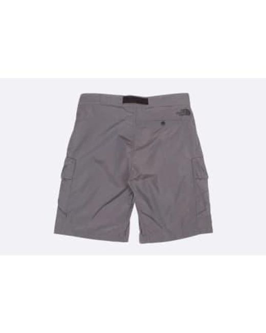 The North Face Gray Cargo Short Smoked Pearl 30 / for men