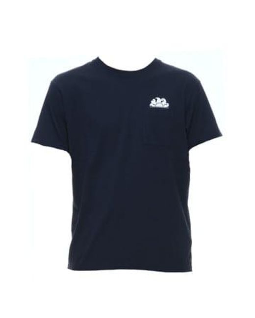 Sundek Blue T-shirt M609tej7800 for men