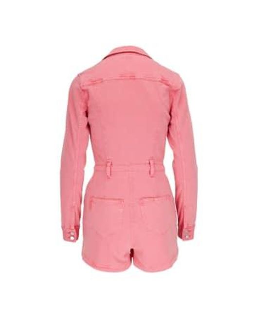 PAIGE Pink Meg Romper Suit 8