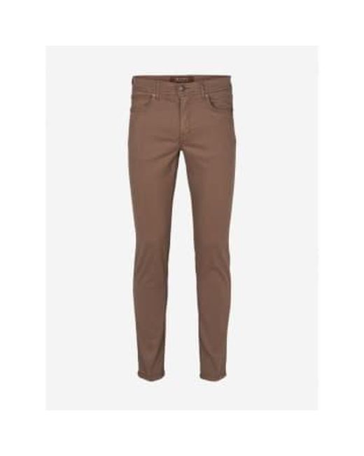 Sand Burton Suede Touch Trousers Size: 36/34, Col: 294 Brown 36/34 for men