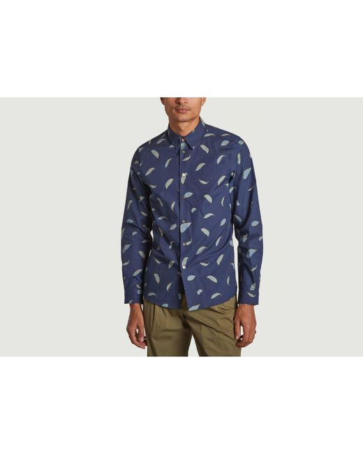 PS by Paul Smith Tailored Fit Shirt in Blue for Men | Lyst