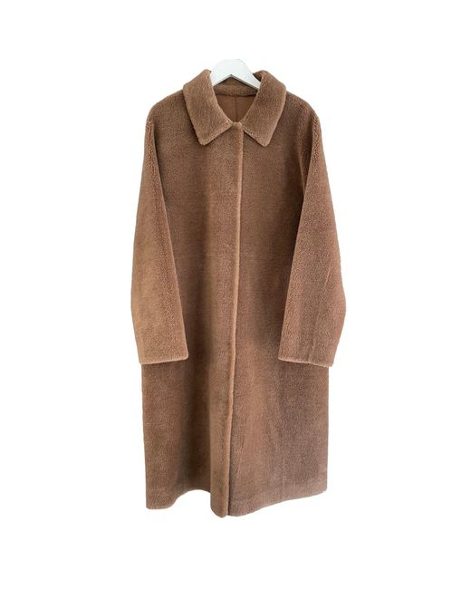 Oakwood Brown Victoria Lily Faux Fur Reversible Coat