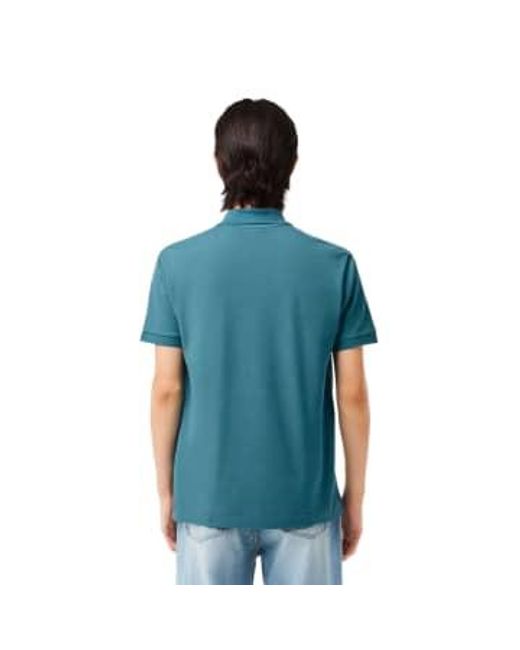 Lacoste Blue Polo Classic Fit Uomo Ocean 4 for men