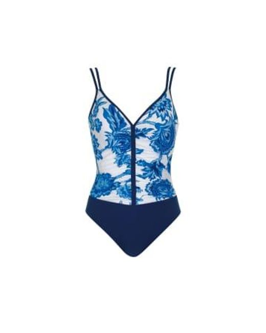 Sunflair Blue 22084 Swimsuit