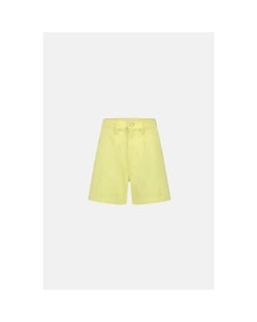 FABIENNE CHAPOT Yellow Foster Shorts Limoncello 34