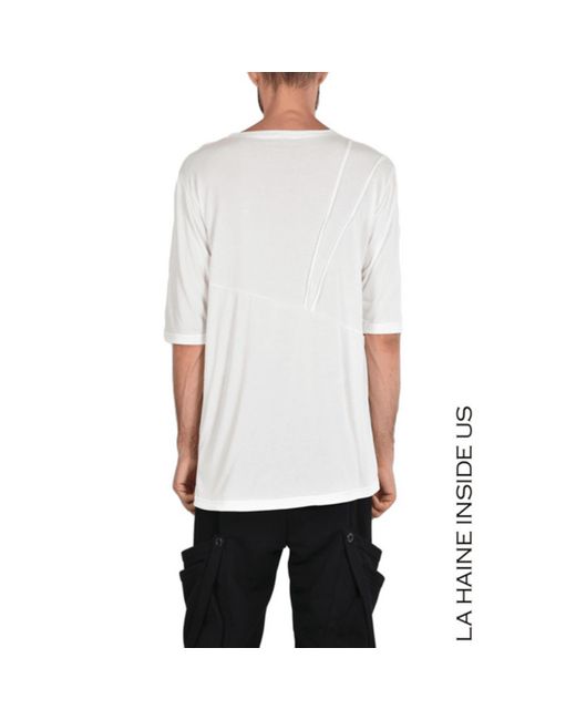 LA HAINE INSIDE US White 3m Bailee T Shirt for Men | Lyst
