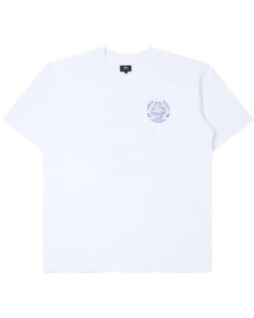 Edwin Musikkanal t-shirt weiß in White für Herren