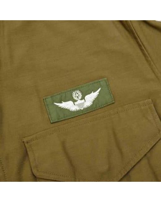 Buzz Ricksons M 65 1St Ops Squadron Jacket di Buzz Rickson's in Green da Uomo