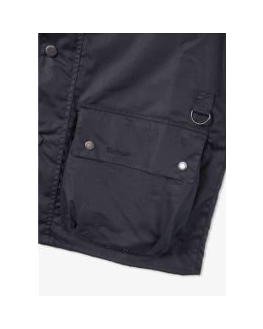 Barbour Blue S Utility Spey Wax Jacket for men