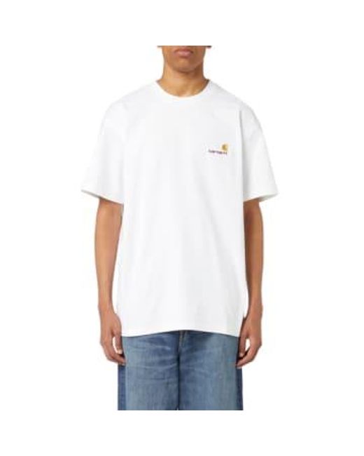 Carhartt White T-shirt I029956 L / Bianco for men