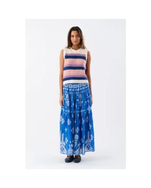 Every Thing We Wear Blue Lollys Laundry Sunsetll Maxi Skirt