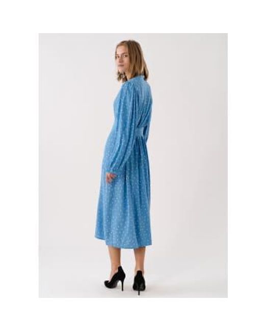 Parisll Midi Dress di Lolly's Laundry in Blue