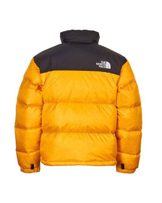 The North Face Nuptse Jacket in Yellow for Men Lyst UK