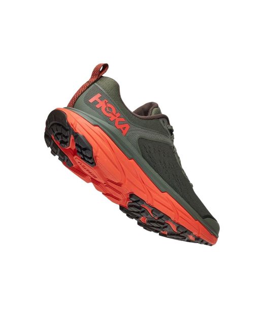 Hoka One One Challenger Atr 6 Shoes Thyeme / Fiesta in Red for Men | Lyst