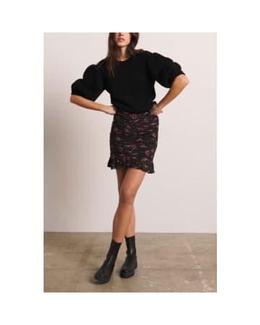 Ba&sh Black Carbone Cassi Skirt 1