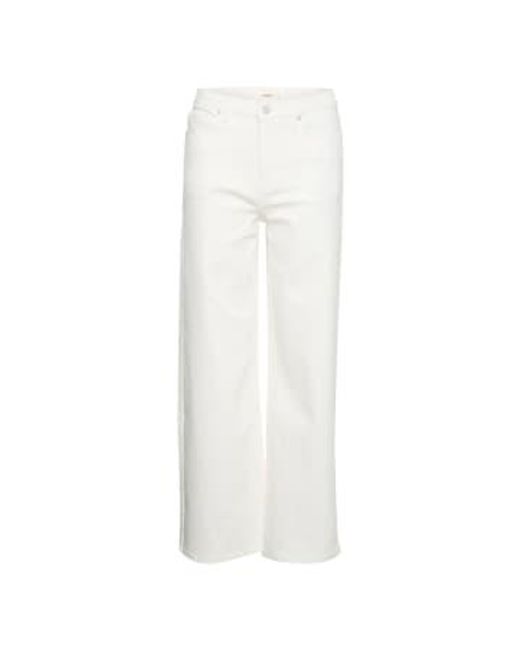 Soaked In Luxury White Slvanesa Pants