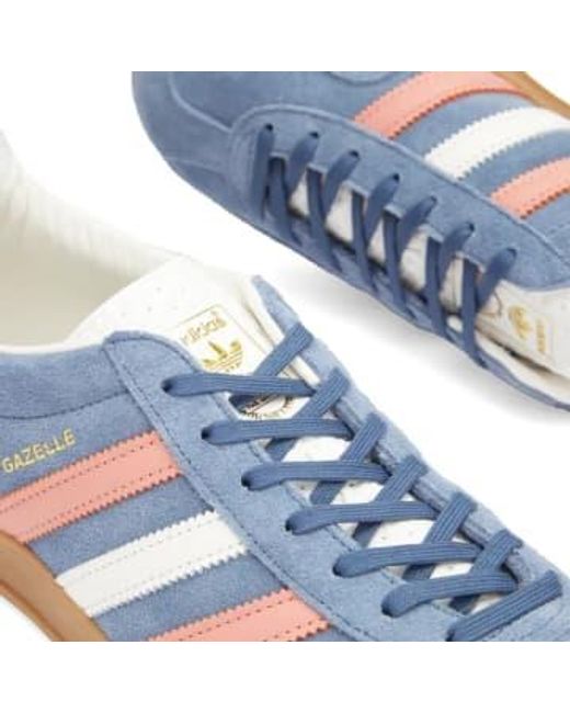 Adidas Gazelle indoor blink, wonder clay & sandschicht in Blue für Herren