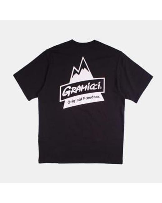 Gramicci Black Peak T-shirt for men