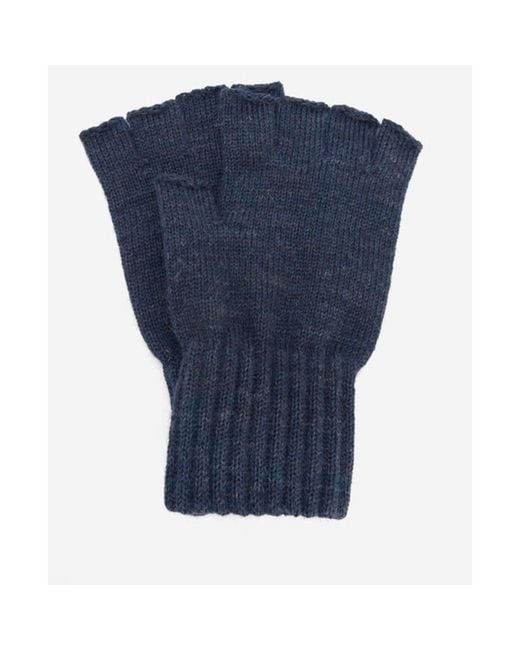 Barbour gloves sales mens Blue
